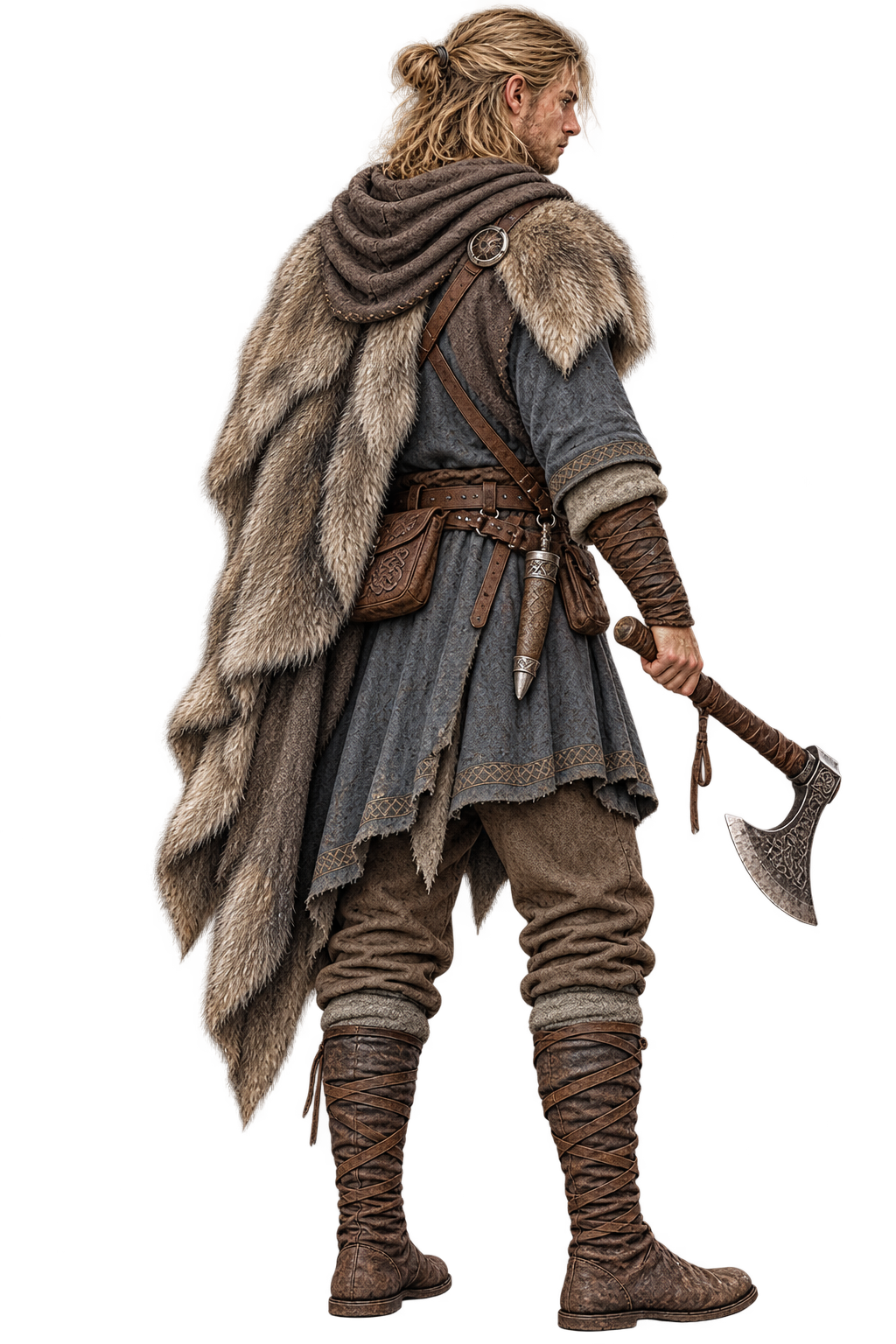 Erik von hinten auf dem Weg nach Nordhavn